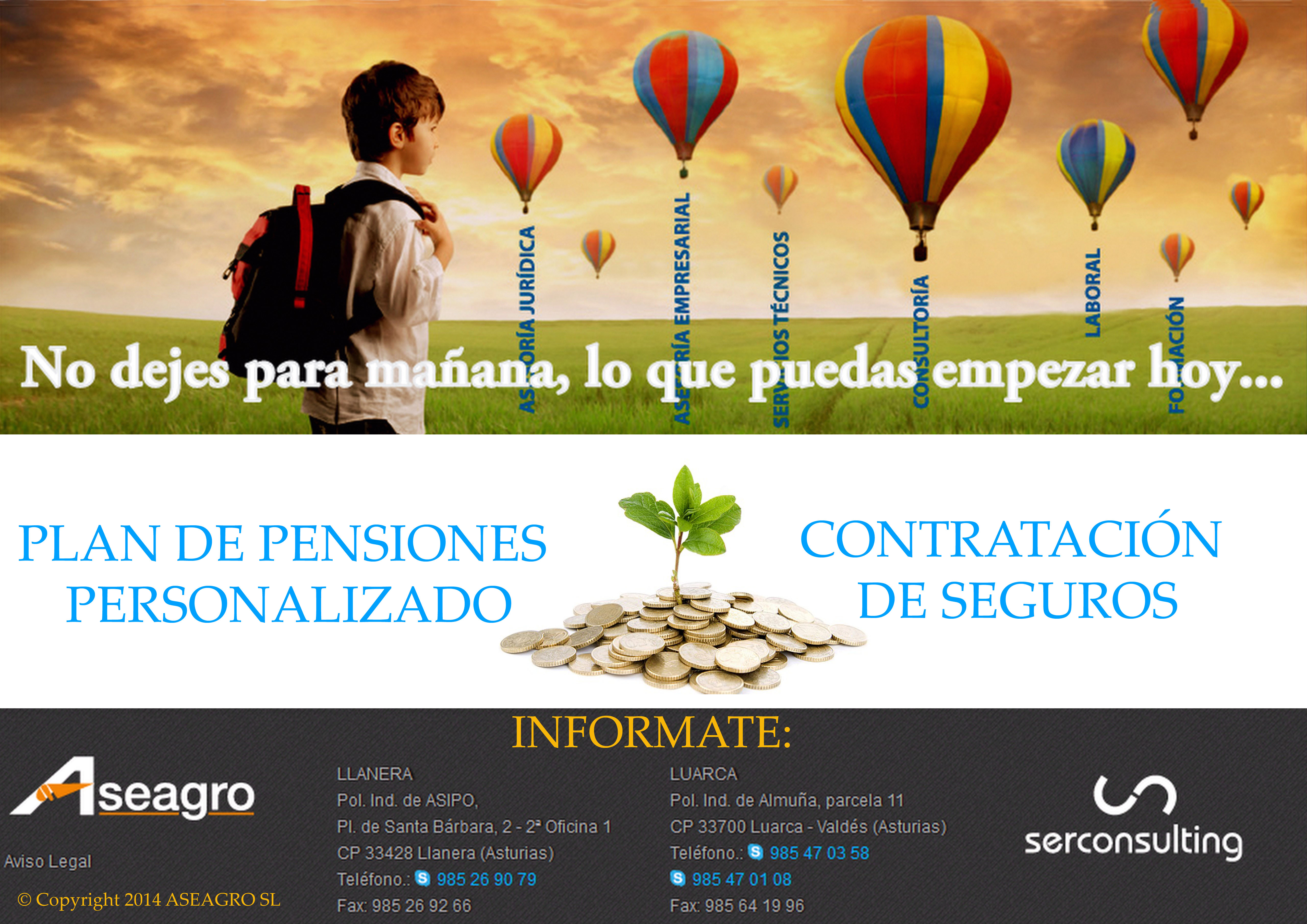ASEAGRO:PLAN DE PENSIONES Y CONTRATACION DE SEGUROS