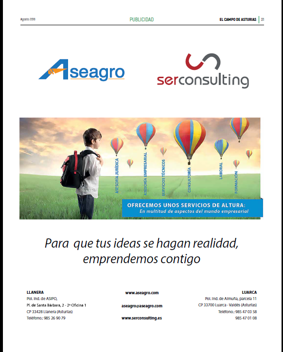 ASEAGRO ofrece a l@s jóvenes emprendedor@s un servicio integral de asesoramiento