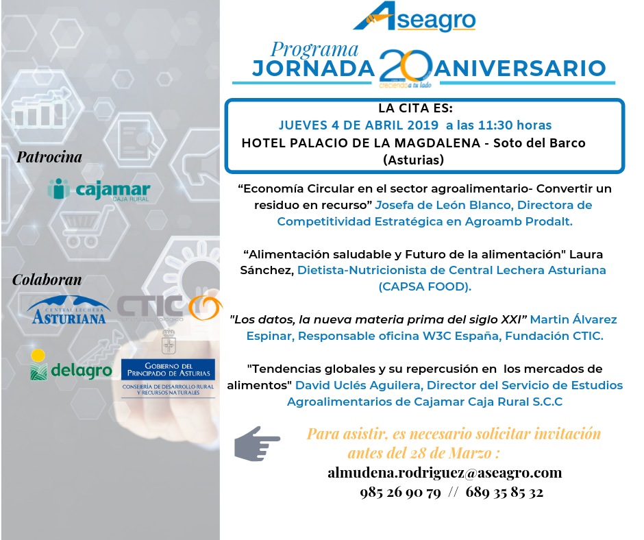 JORNADA 20 ANIVERSARIO ASEAGRO