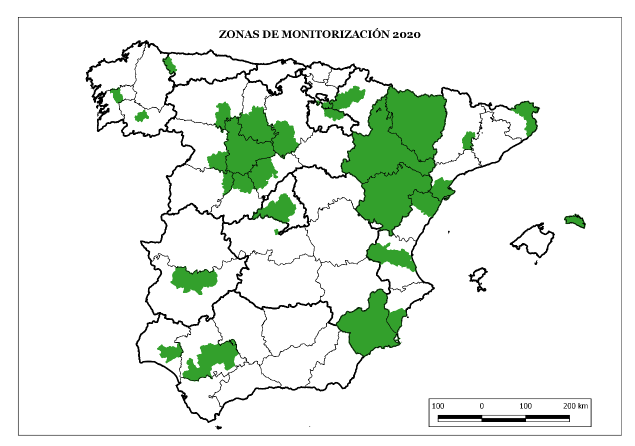 Controles ayudas PAC, monitorización 2020